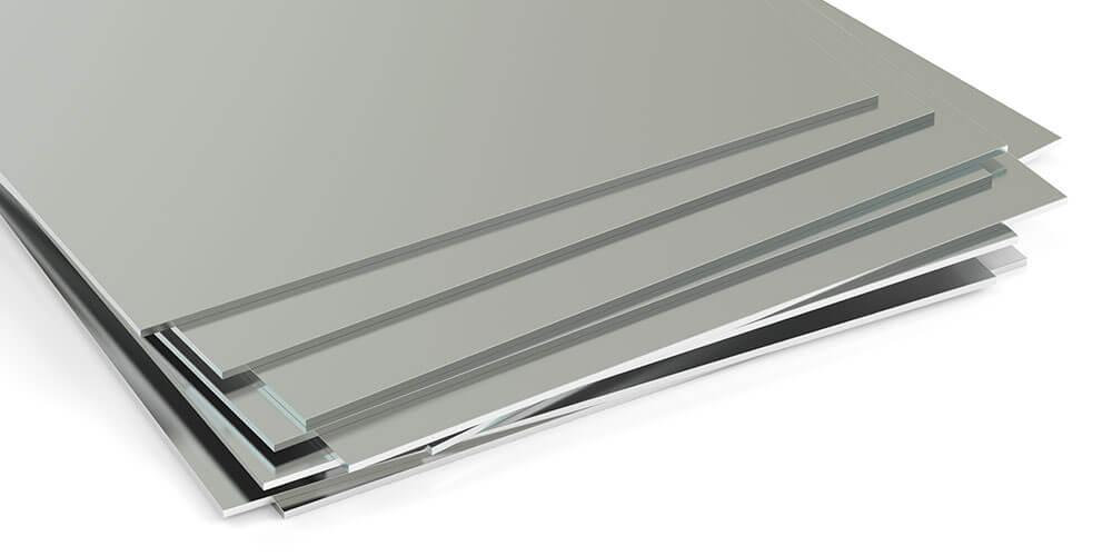 Алюмінієвий металопрокат Лист алюмінієвий гладкий 3003 товщина 4,0 мм ціна від 118 грн/кг