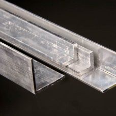 Алюминиевый металлопрокат Уголок алюминиевый равнополочный АД31 50*50*2 поверхность Б.П мера 3;6 м