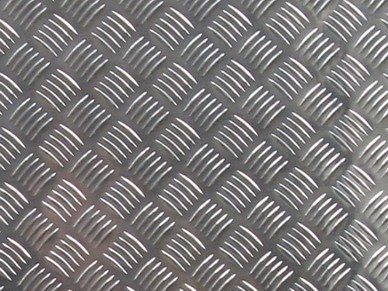 Алюминиевый металлопрокат Лист алюминиевый рифленый «Квинтет» 1050 размер 1500х4000 толщина 1,5 мм