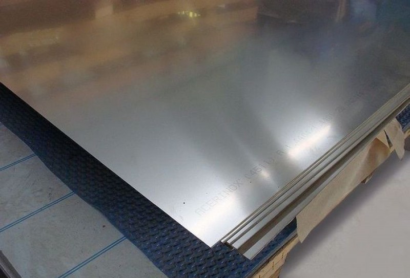 Алюминиевый металлопрокат Лист алюминиевый 5754 (АМг3) размер 1250х2500 толщина 1,5 мм