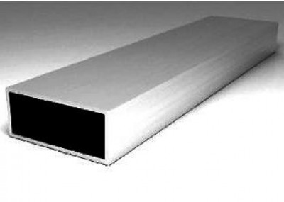 Алюминиевый металлопрокат Труба алюминиевая прямоугольная АД31 8*10*1,5 поверхность AS мера 3;6 м