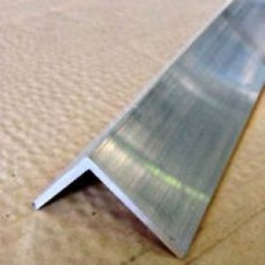 Алюминиевый металлопрокат Уголок алюминиевый неравнополочный АД31 20*10*2 поверхность AS мера 3;6 м